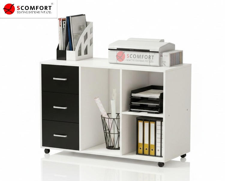 Scomfort SC-S08 Office Storage Cabinet with 3 Drawers 